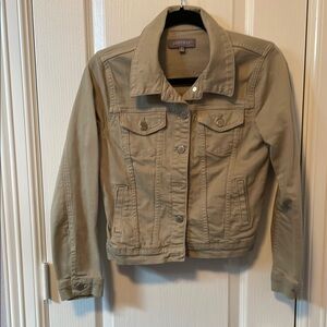 Just USA Jean Jacket Cropped Casual